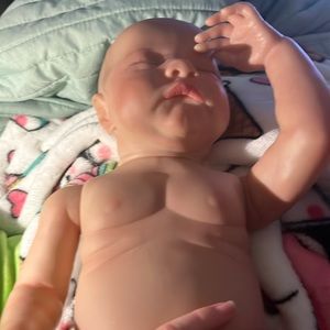 This doll was not me he was 100 bit I moved it down it was fine